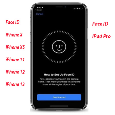 Sửa Phone iPad mất Face ID