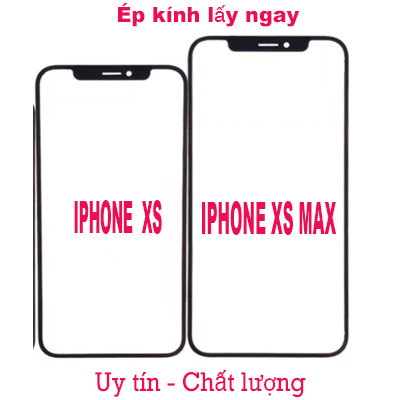 Ép kính iPhone XS Max