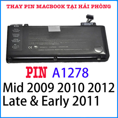 Thay Pin Macbook Pro 13 inch A1278 2009-2012