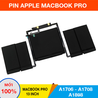 Thay Pin Macbook Pro 13 inch A1706 2016-2017